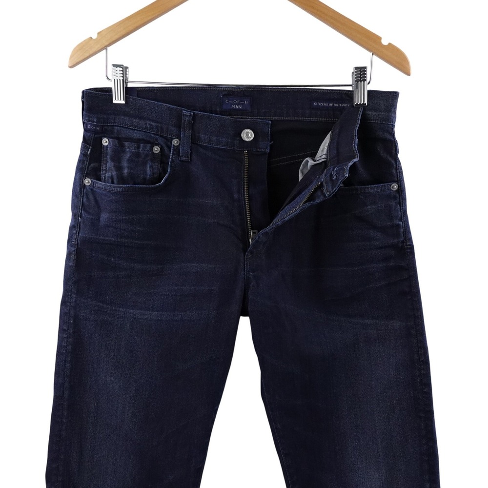 Citizens of Humanity Core Mens Slim Straight Jeans Indigo Blue Size 32‎